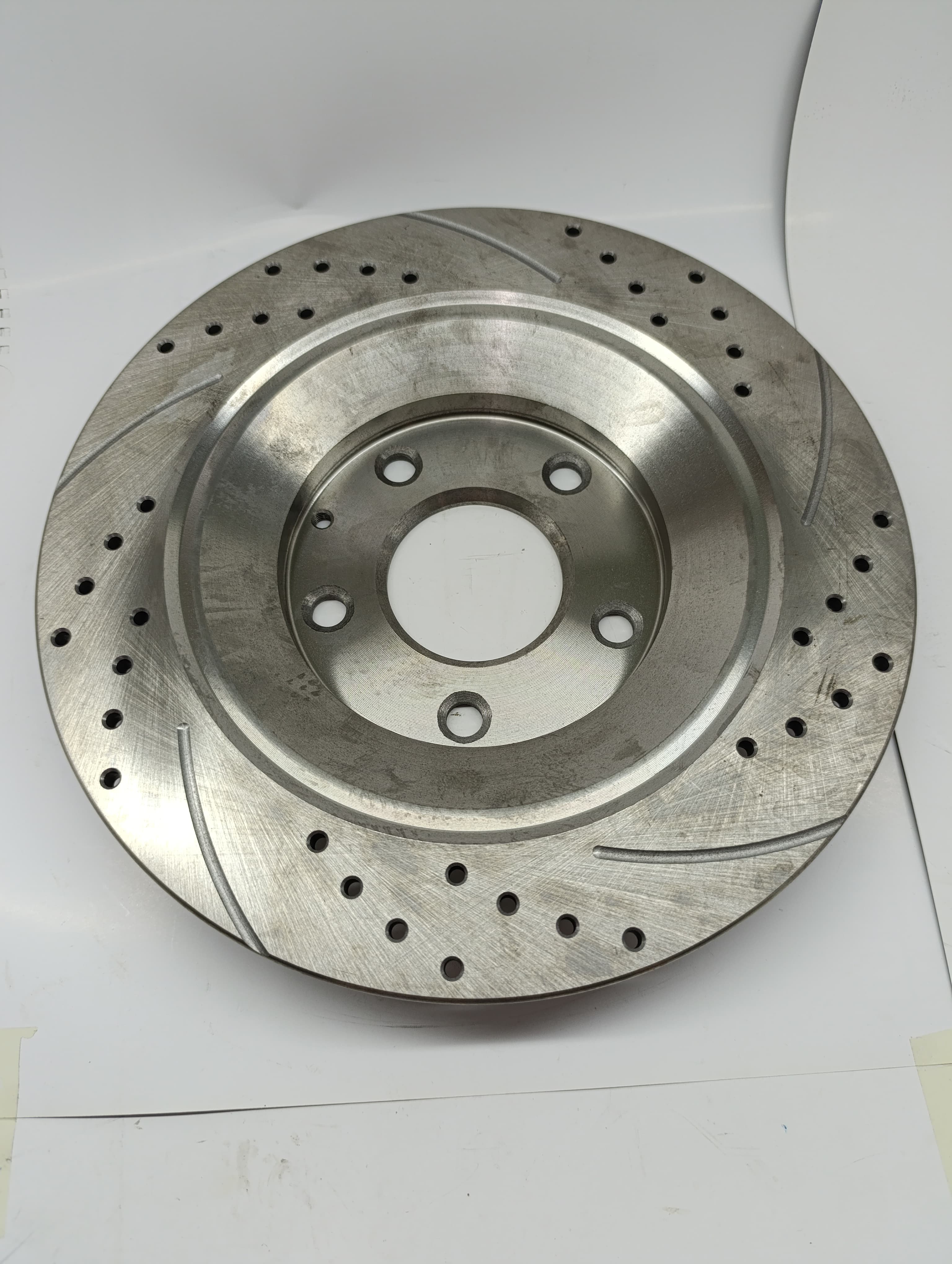 REAR SLOTTED BRAKE DISC ROTOR RH/LH